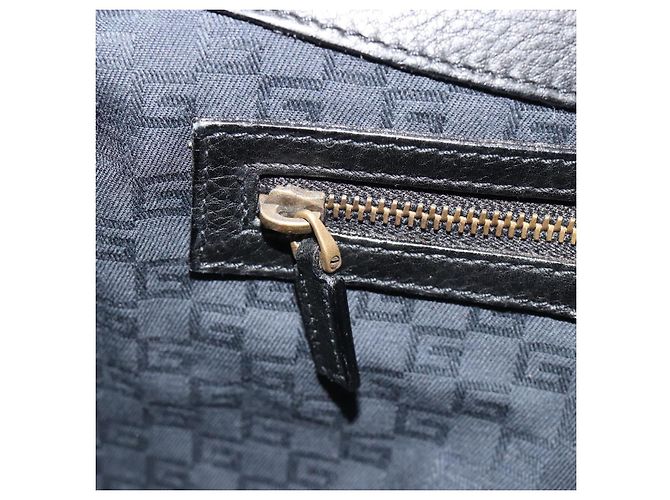 Borsa a Spalla GUCCI in Pelle Nera e Oro 108964 Auth BA13764V Nero D'oro - vista 19