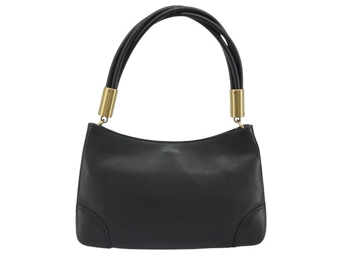 Borsa a Spalla GUCCI in Pelle Nera e Oro 108964 Auth BA13764V Nero D'oro - vista 3