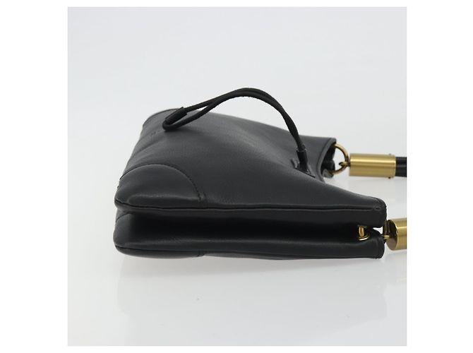 Borsa a Spalla GUCCI in Pelle Nera e Oro 108964 Auth BA13764V Nero D'oro - vista 4