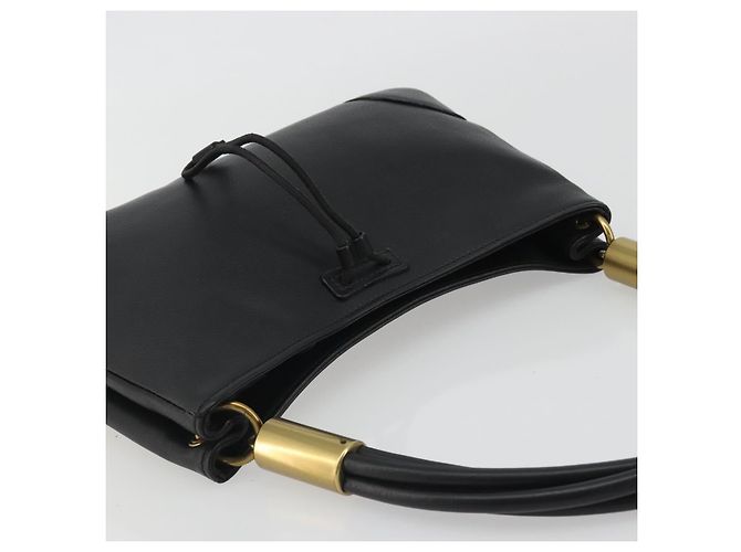 Borsa a Spalla GUCCI in Pelle Nera e Oro 108964 Auth BA13764V Nero D'oro - vista 6