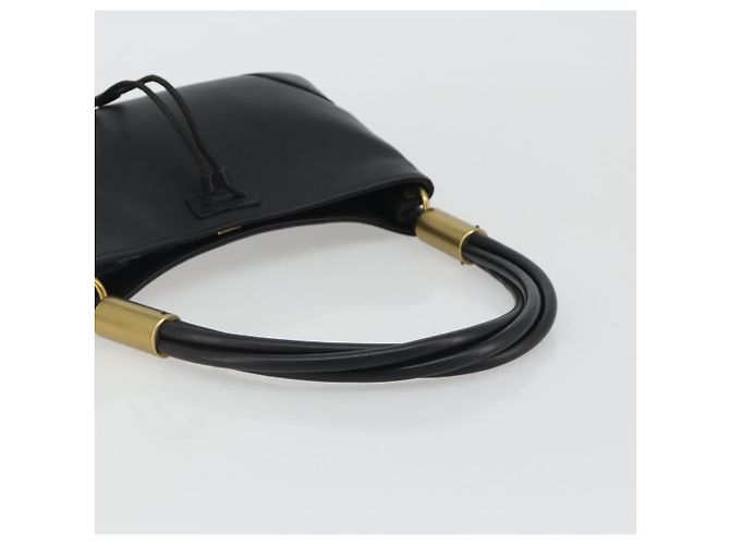 Borsa a Spalla GUCCI in Pelle Nera e Oro 108964 Auth BA13764V Nero D'oro - vista 7