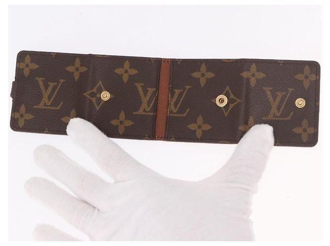 LOUIS VUITTON Monogram Portophoto 4vole Photo Frame M58010 LV Auth BA14041V Monogramme - vue 9