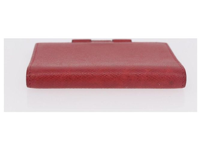Hermès HERMES Agenda Vision & Ballpoint Pen Set Leather Red Auth hk3888 - view 5