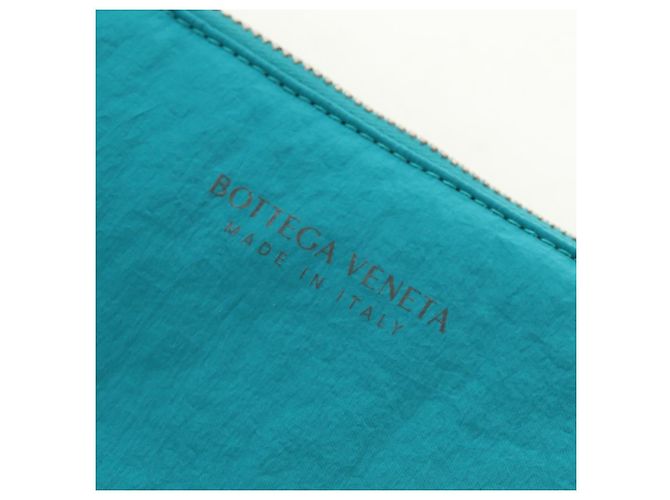 BORSA BOTTEGA VENETA MAXI INTRECCIATO Padded Tech Cassette Nylon Auth BA13762M Turchese - vista 16