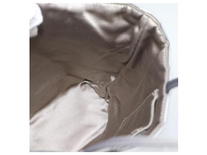 Borsa PRADA in tela Grigia Autentica ar13973 Marrone - vista 15
