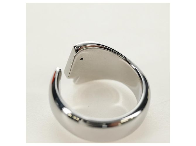 Ring Hermès Anello Carrousel HERMES Ag925 Argento Autentico 190466M - vista 8