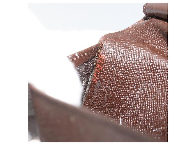 LOUIS VUITTON Damier Ebene Porte Tresor Etui Papie Wallet N61202 LV Auth 190945A - vista 12