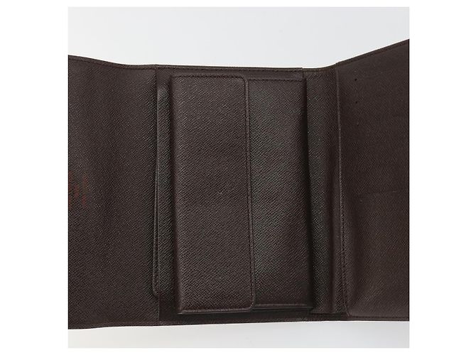 LOUIS VUITTON Damier Ebene Porte Tresor Etui Papie Wallet N61202 LV Auth 190945A - vista 20