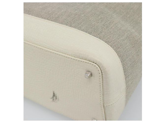Borsa a mano LOEWE Canvas Grigio Argento Auth mr2742 Marrone - vista 15