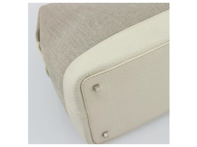 Borsa a mano LOEWE Canvas Grigio Argento Auth mr2742 Marrone - vista 16