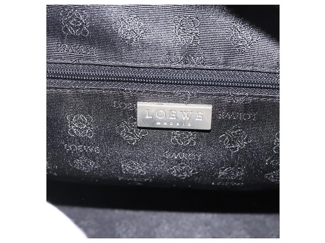 Borsa a mano LOEWE Canvas Grigio Argento Auth mr2742 Marrone - vista 18