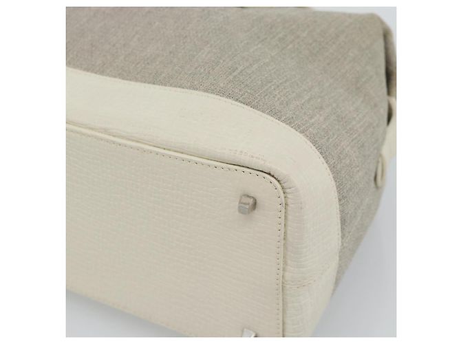 Borsa a mano LOEWE Canvas Grigio Argento Auth mr2742 Marrone - vista 9