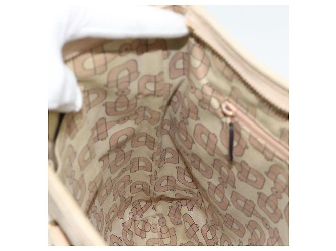 Borsa a tracolla GUCCI GG Canvas Guccissima Pelle Avorio Oro 131326 Auth 190878 D'oro Crudo - vista 19