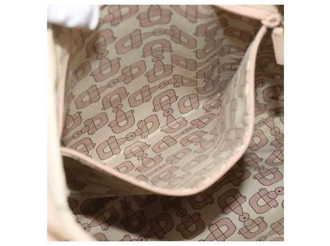 Borsa a tracolla GUCCI GG Canvas Guccissima Pelle Avorio Oro 131326 Auth 190878 D'oro Crudo - vista 21