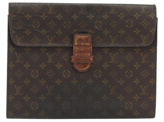 LOUIS VUITTON Monogram Posh Ministor Briefcase M53445 LV Auth BA13974 Monogramma - vista 13