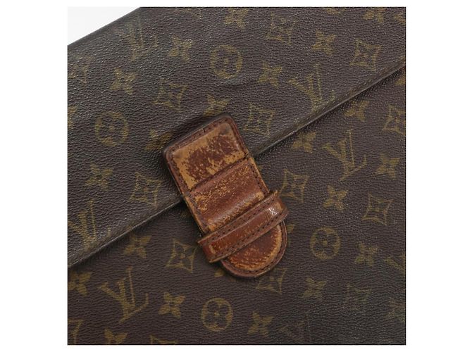 LOUIS VUITTON Monogram Posh Ministor Briefcase M53445 LV Auth BA13974 Monogramma - vista 9