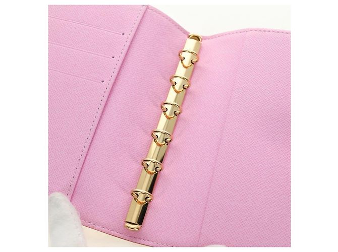 LOUIS VUITTON Monogram Multicolor Agenda PM Cover White R21074 LV Auth 190110M Bianco - vista 15