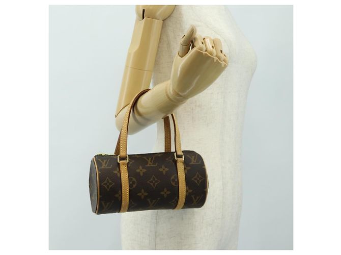 LOUIS VUITTON Borsa Monogram Papillon 19 M51389 LV Auth 190137SAV Monogramma - vista 22