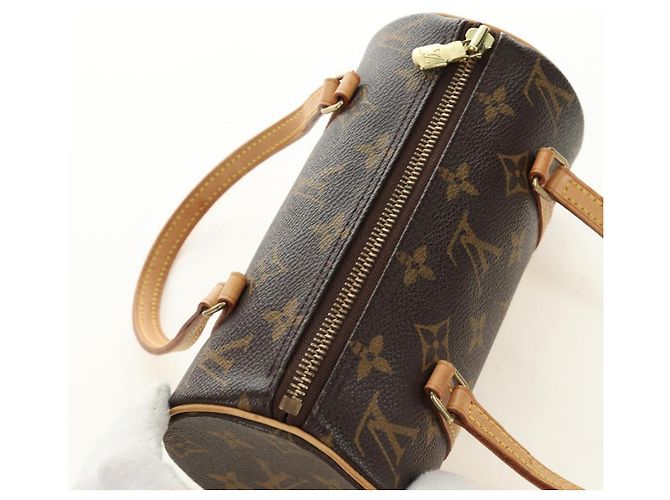 LOUIS VUITTON Borsa Monogram Papillon 19 M51389 LV Auth 190137SAV Monogramma - vista 6
