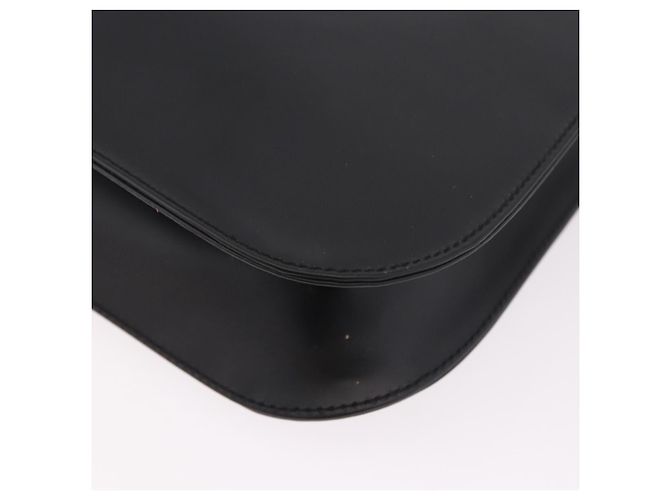 Borsa a tracolla Salvatore Ferragamo vernice nero argento Auth ka5122A - vista 11