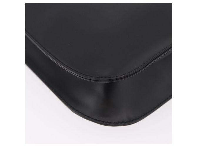 Borsa a tracolla Salvatore Ferragamo vernice nero argento Auth ka5122A - vista 12