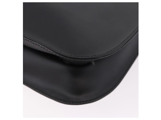 Borsa a tracolla Salvatore Ferragamo vernice nero argento Auth ka5122A - vista 13