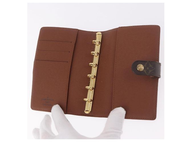 LOUIS VUITTON Monogram Agenda PM Day Planner Cover R20005 LV Auth gh2181 Monograma - vista 15