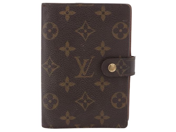 LOUIS VUITTON Monogram Agenda PM Day Planner Cover R20005 LV Auth gh2181 Monograma - vista 2