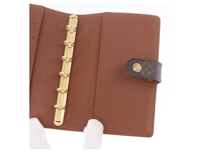 LOUIS VUITTON Monogram Agenda PM Day Planner Cover R20005 LV Auth gh2181 Monograma - vista 22