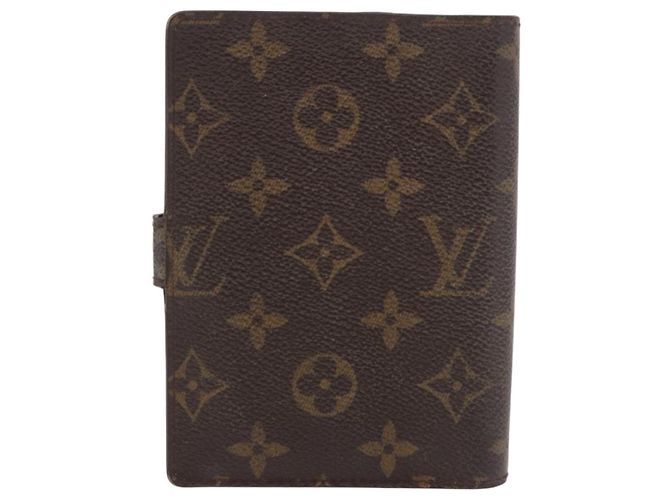 LOUIS VUITTON Monogram Agenda PM Day Planner Cover R20005 LV Auth gh2181 Monograma - vista 4