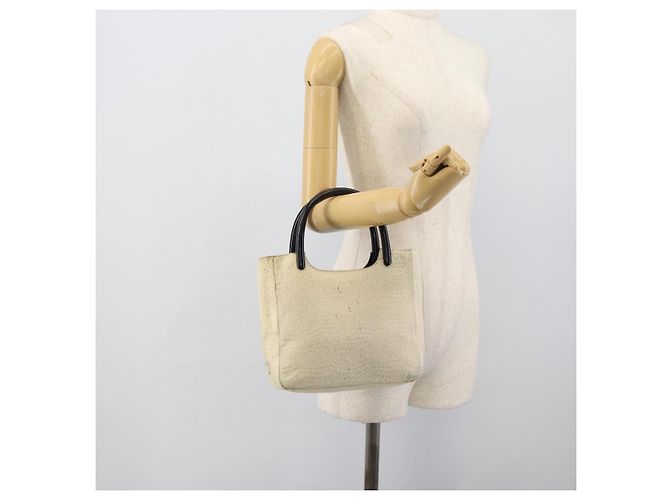 Borsa PRADA in pelle Harako Beige Autentica ka5203 - vista 24