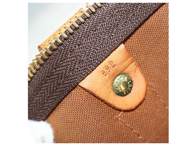 LOUIS VUITTON Borsa Boston Monogram Keepall 60 M41422 LV Auth 190188V Monogramma - vista 24