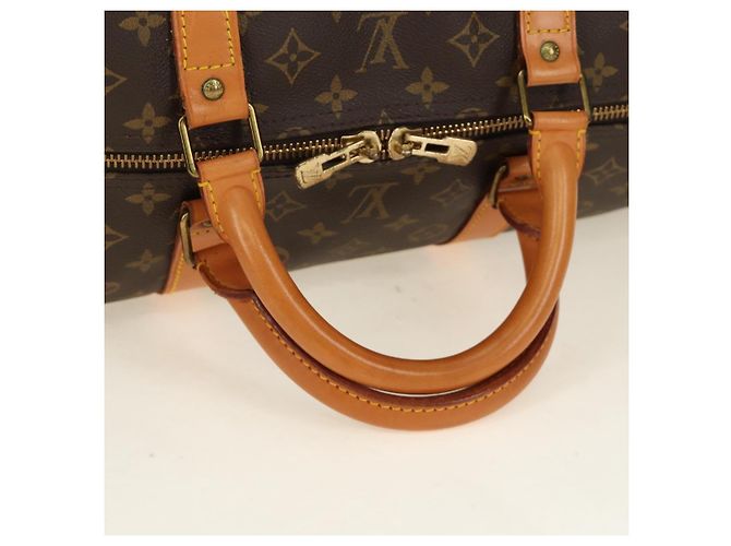 LOUIS VUITTON Borsa Boston Monogram Keepall 60 M41422 LV Auth 190188V Monogramma - vista 7