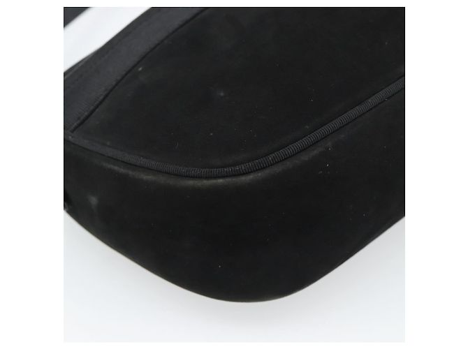 Borsa a tracolla Salvatore Ferragamo Vala in scamosciato nero e oro Auth BA13991 D'oro - vista 11
