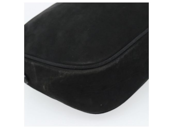 Borsa a tracolla Salvatore Ferragamo Vala in scamosciato nero e oro Auth BA13991 D'oro - vista 13