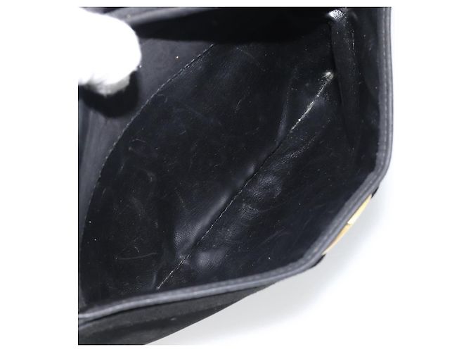 Borsa a tracolla Salvatore Ferragamo Vala in scamosciato nero e oro Auth BA13991 D'oro - vista 20