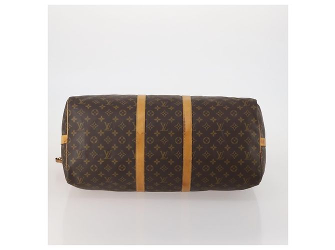 LOUIS VUITTON Monogram Keepall Bandouliere 55 Borsa Boston M41414 LV Auth bs35765 Monogramma - vista 11