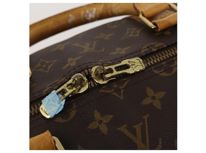 LOUIS VUITTON Monogram Keepall Bandouliere 55 Borsa Boston M41414 LV Auth bs35765 Monogramma - vista 20