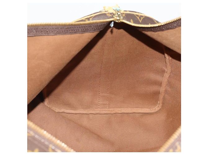 LOUIS VUITTON Monogram Keepall Bandouliere 55 Borsa Boston M41414 LV Auth bs35765 Monogramma - vista 23