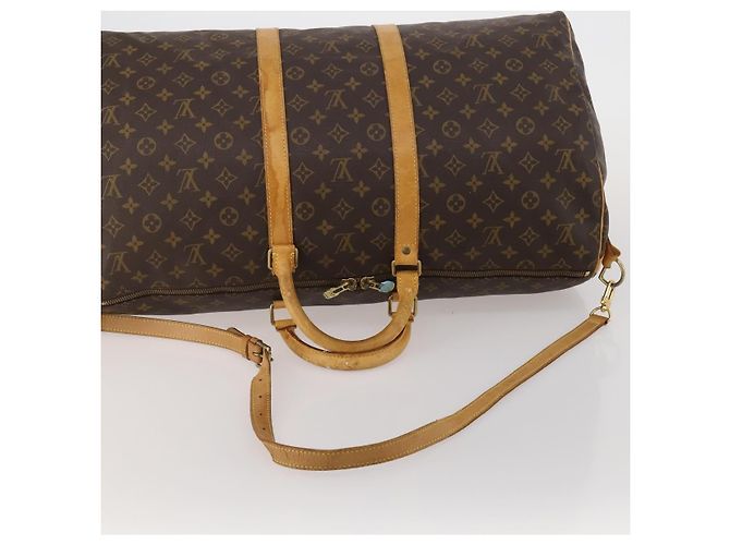 LOUIS VUITTON Monogram Keepall Bandouliere 55 Borsa Boston M41414 LV Auth bs35765 Monogramma - vista 7