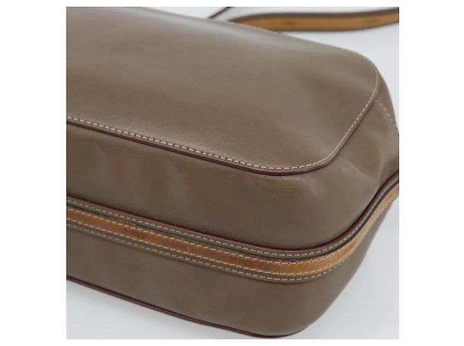 Chloé Borsa a Spalla Chloe in Pelle Marrone Oro Auth BA14006 D'oro - vista 10