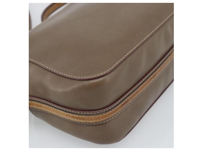 Chloé Borsa a Spalla Chloe in Pelle Marrone Oro Auth BA14006 D'oro - vista 11