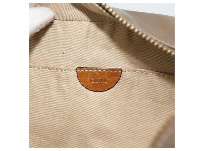 Chloé Borsa a Spalla Chloe in Pelle Marrone Oro Auth BA14006 D'oro - vista 16