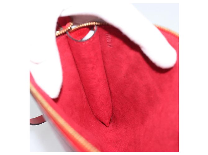LOUIS VUITTON Epi Pochette Accessoires Pochette Rossa M52947 LV Auth 187289A - vista 20