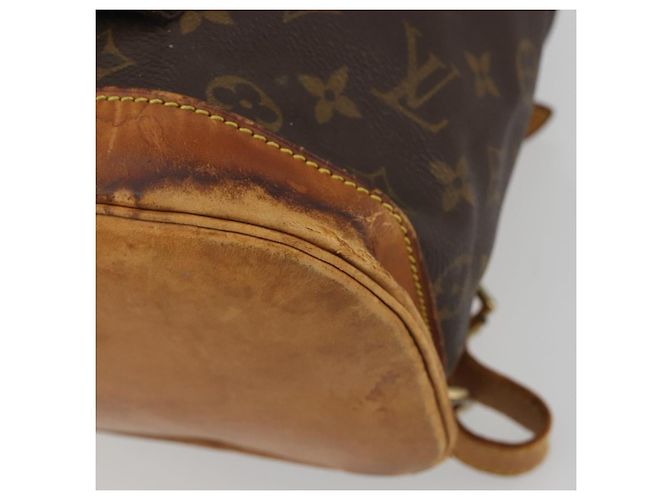 Zaino LOUIS VUITTON Monogram Montsouris GM M51135 LV Auth 189603 Monogramma - vista 16