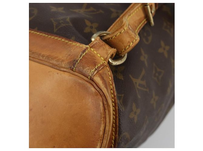 Zaino LOUIS VUITTON Monogram Montsouris GM M51135 LV Auth 189603 Monogramma - vista 18