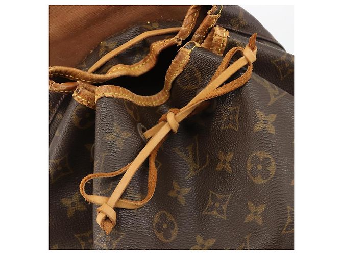 Zaino LOUIS VUITTON Monogram Montsouris GM M51135 LV Auth 189603 Monogramma - vista 23