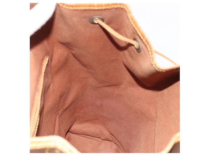 Zaino LOUIS VUITTON Monogram Montsouris GM M51135 LV Auth 189603 Monogramma - vista 25