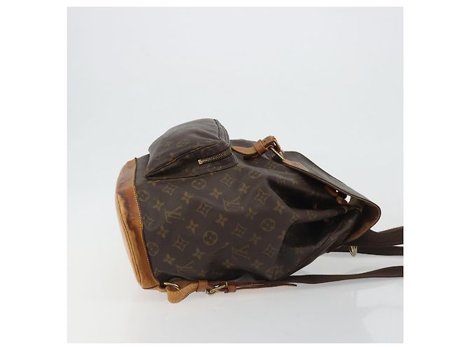 Zaino LOUIS VUITTON Monogram Montsouris GM M51135 LV Auth 189603 Monogramma - vista 3