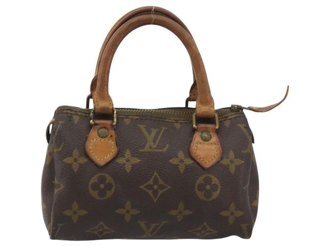 LOUIS VUITTON Monogram Mini Speedy Handtasche Vintage M41534 LV Auth 190879 Monogramm - Ansicht 13